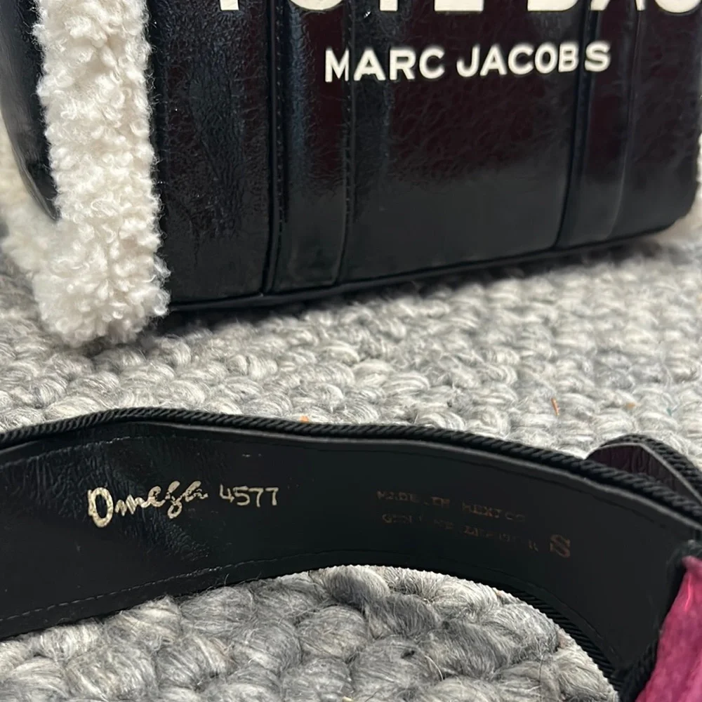 Omega BLACK PINK FUNKY Belt SIZE S‎